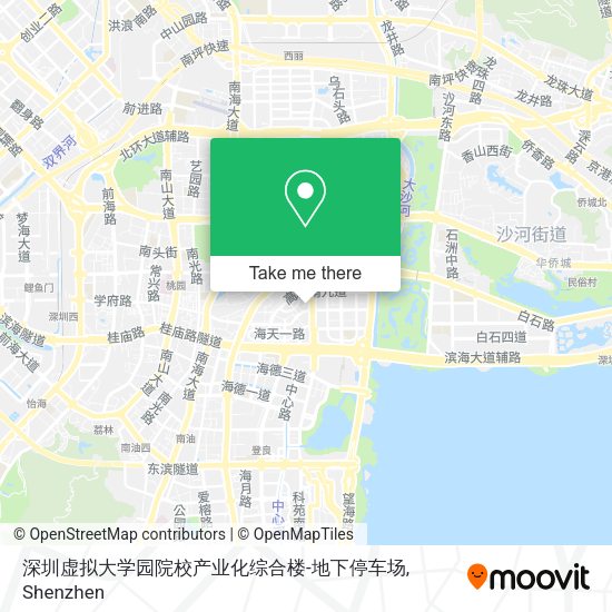 深圳虚拟大学园院校产业化综合楼-地下停车场 map