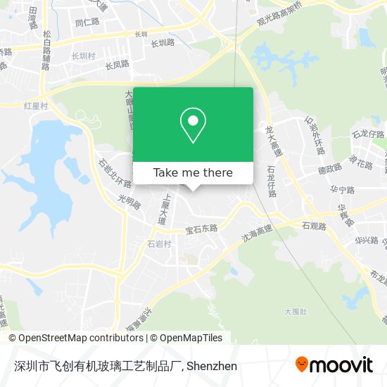 深圳市飞创有机玻璃工艺制品厂 map