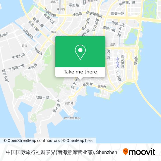 中国国际旅行社新景界(南海意库营业部) map