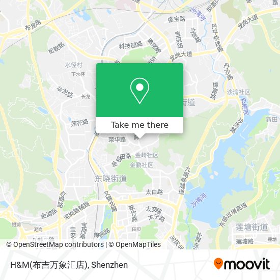 H&M(布吉万象汇店) map