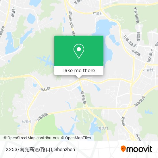 X253/南光高速(路口) map