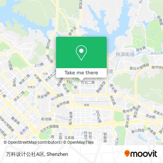 万科设计公社A区 map