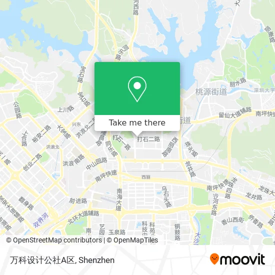 万科设计公社A区 map