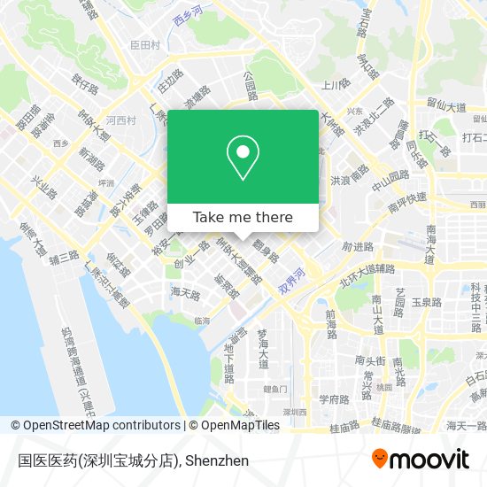 国医医药(深圳宝城分店) map
