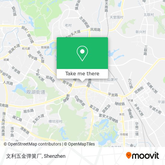 文利五金弹簧厂 map