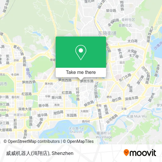 威威机器人(鴻翔店) map