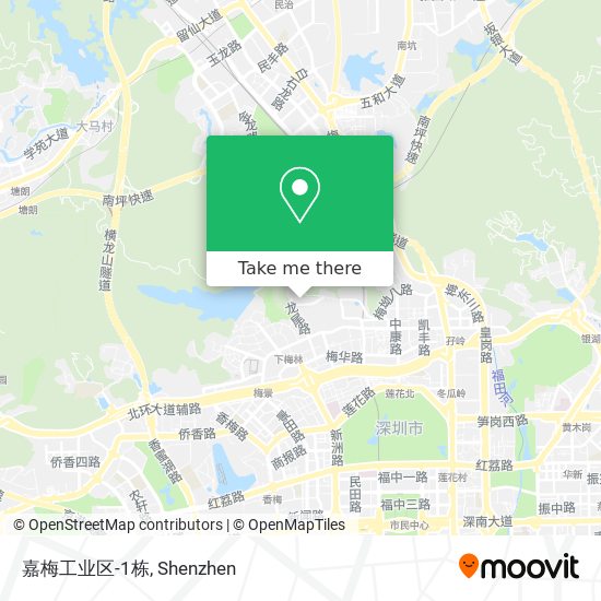 嘉梅工业区-1栋 map