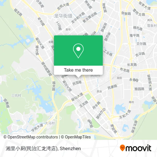 湘里小厨(民治汇龙湾店) map