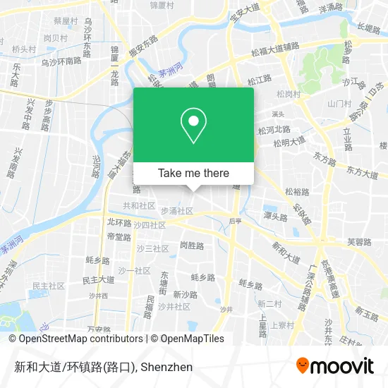新和大道/环镇路(路口) map
