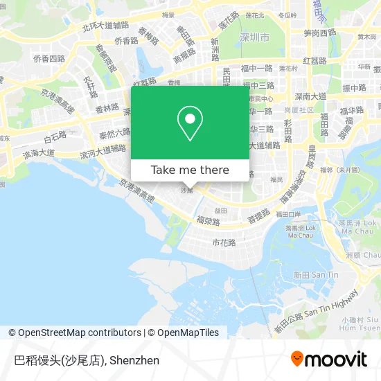 巴稻馒头(沙尾店) map