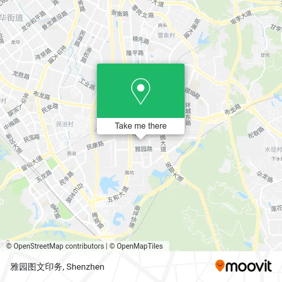 雅园图文印务 map