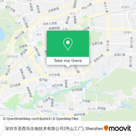 深圳市圣西马生物技术有限公司(坪山工厂) map