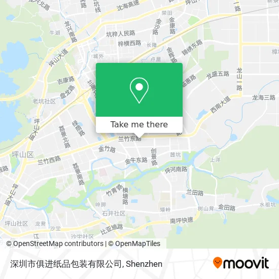 深圳市俱进纸品包装有限公司 map