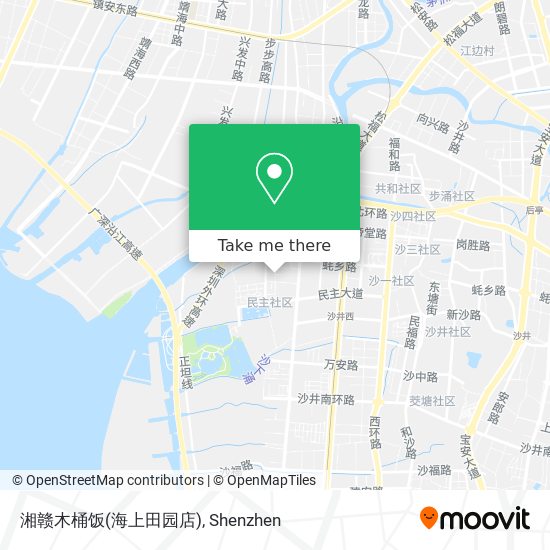 湘赣木桶饭(海上田园店) map