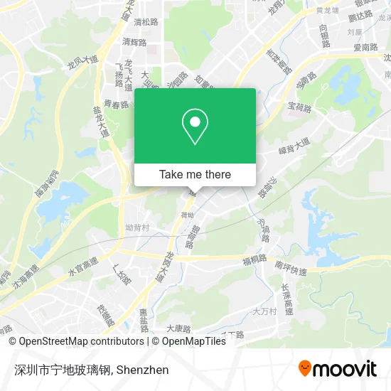 深圳市宁地玻璃钢 map