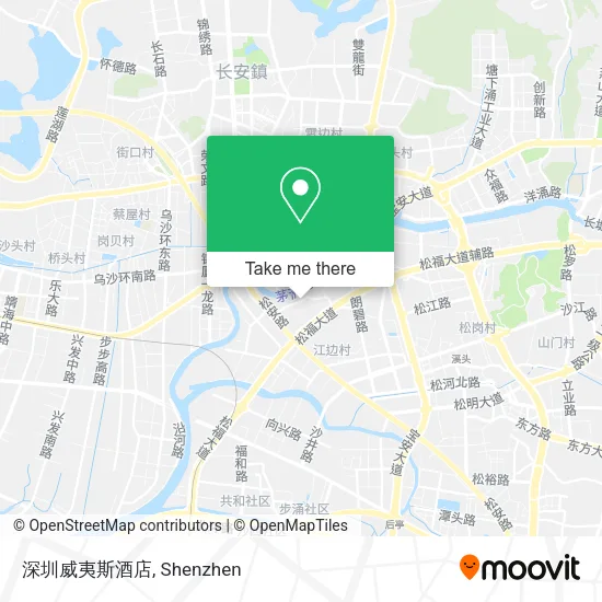 深圳威夷斯酒店 map