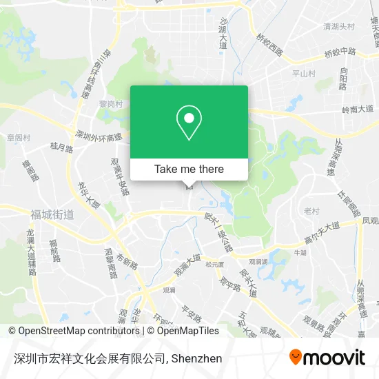 深圳市宏祥文化会展有限公司 map