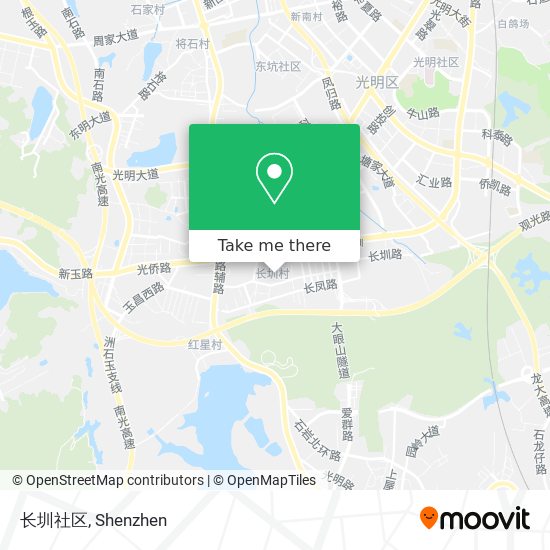 长圳社区 map