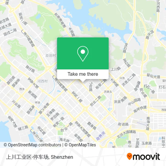 上川工业区-停车场 map