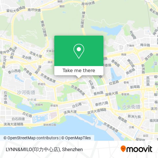 LYNN&MILO(印力中心店) map