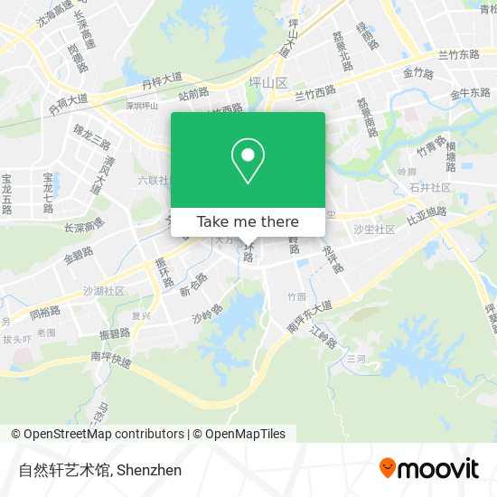 自然轩艺术馆 map