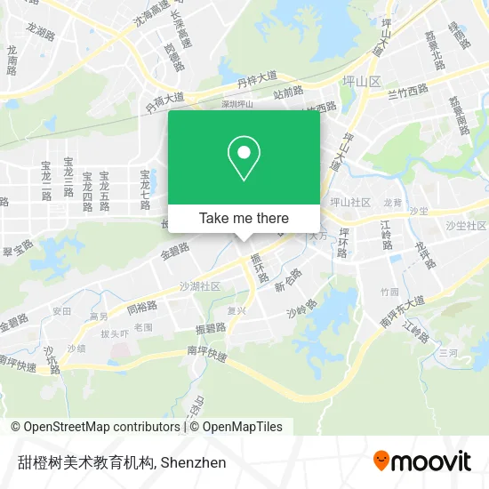 甜橙树美术教育机构 map