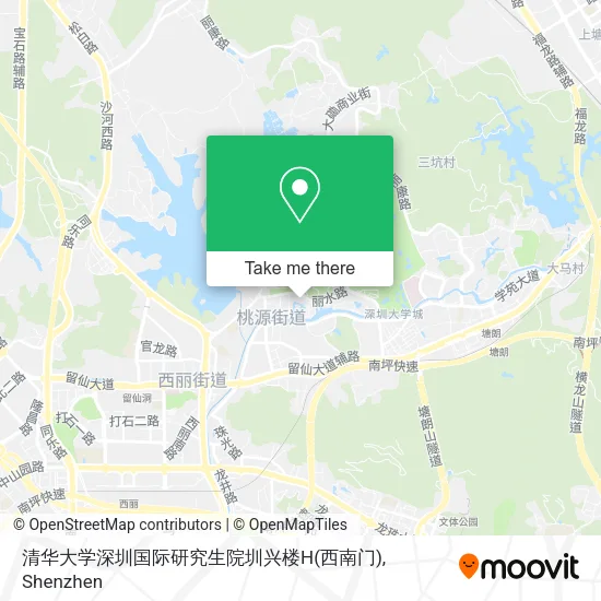 清华大学深圳国际研究生院圳兴楼H(西南门) map