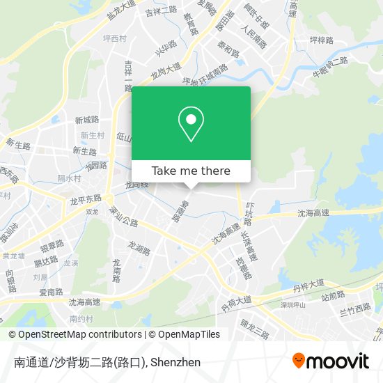 南通道/沙背坜二路(路口) map