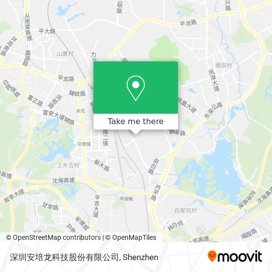 深圳安培龙科技股份有限公司 map