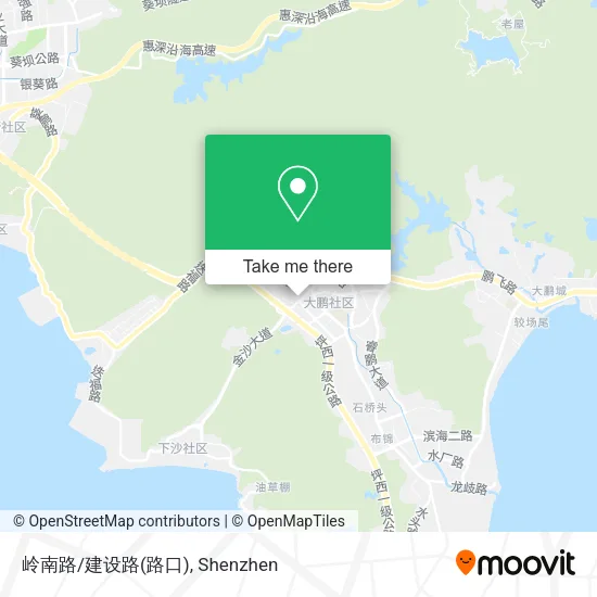 岭南路/建设路(路口) map