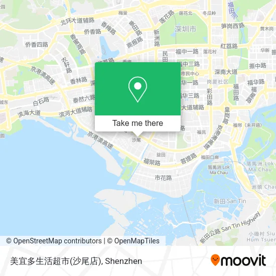 美宜多生活超市(沙尾店) map