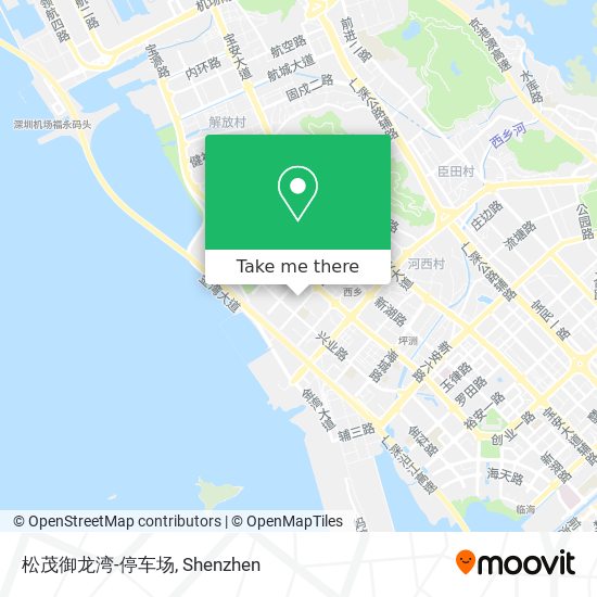 松茂御龙湾-停车场 map