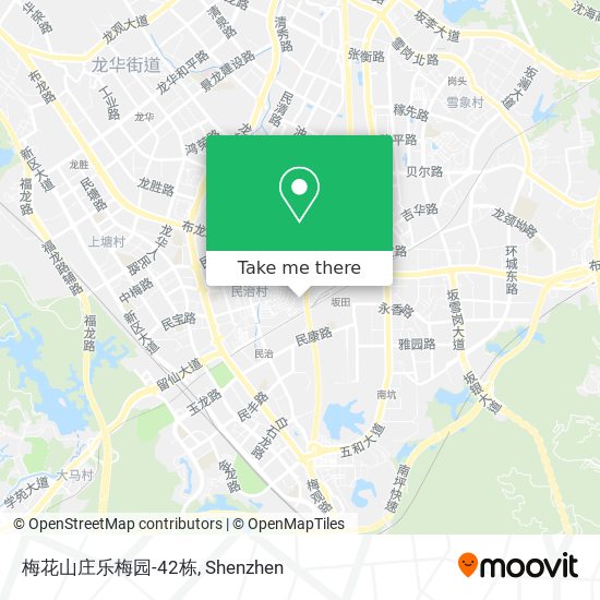 梅花山庄乐梅园-42栋 map