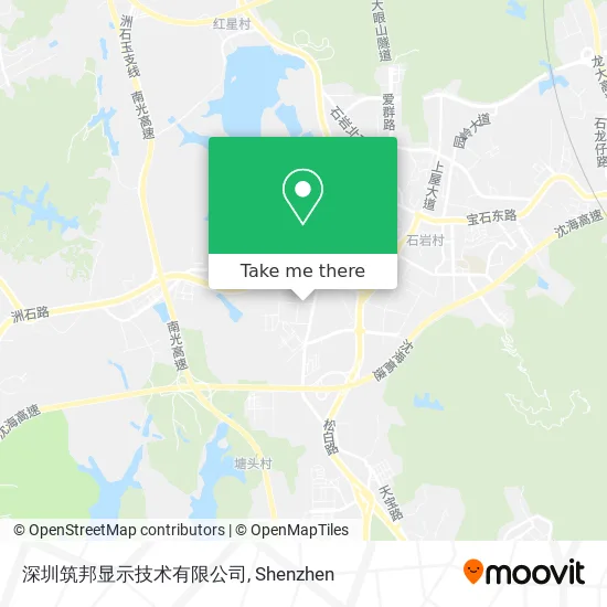 深圳筑邦显示技术有限公司 map