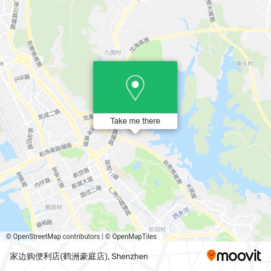 家边购便利店(鹤洲豪庭店) map