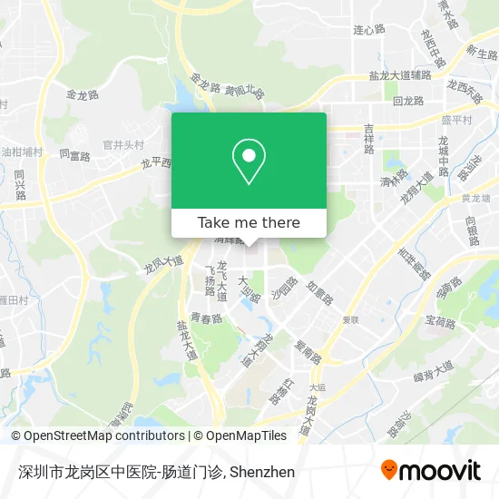 深圳市龙岗区中医院-肠道门诊 map
