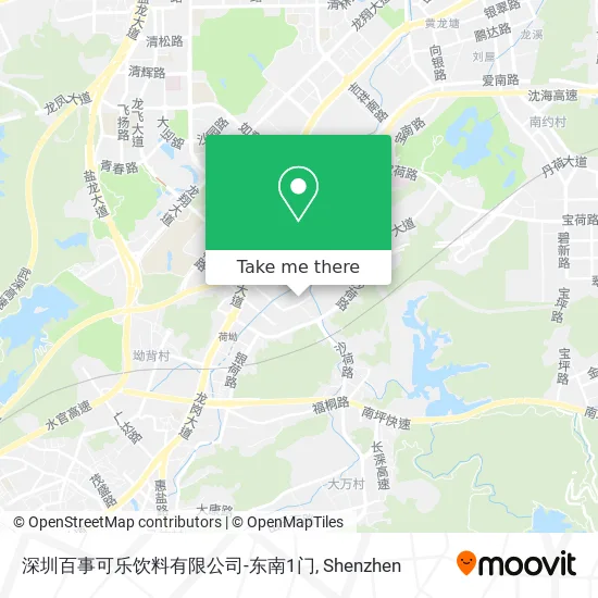 深圳百事可乐饮料有限公司-东南1门 map