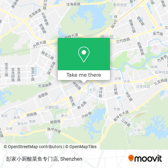 彭家小厨酸菜鱼专门店 map