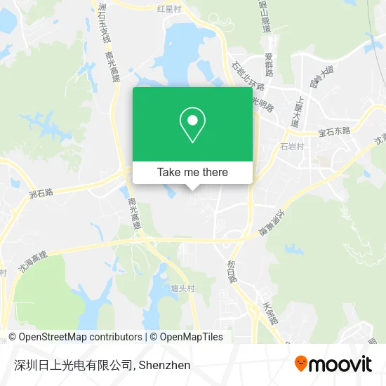 深圳日上光电有限公司 map