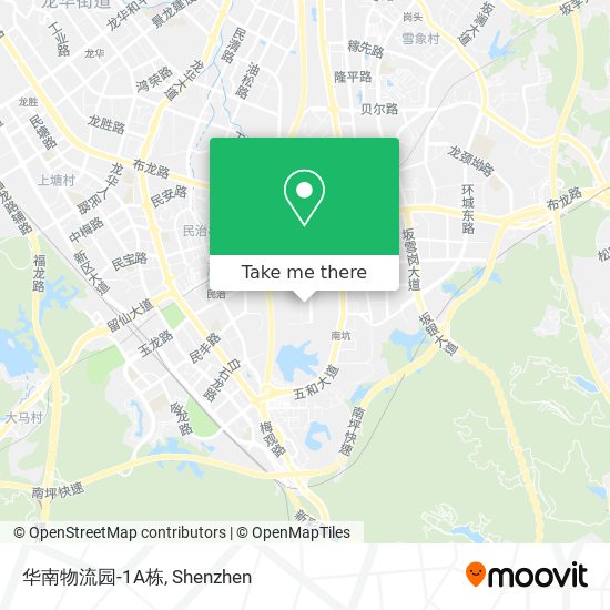 华南物流园-1A栋 map