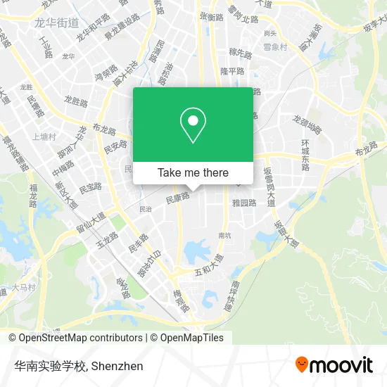 华南实验学校 map