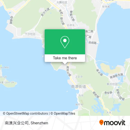南澳兴业公司 map