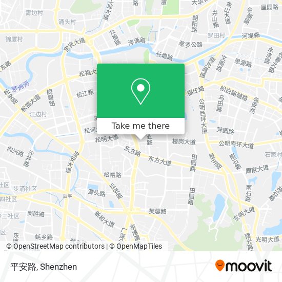 平安路 map