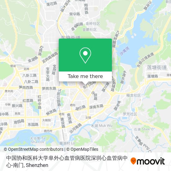 中国协和医科大学阜外心血管病医院深圳心血管病中心-南门 map