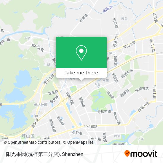 阳光果园(坑梓第三分店) map