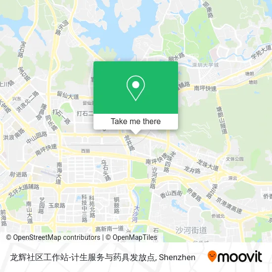 龙辉社区工作站-计生服务与药具发放点 map