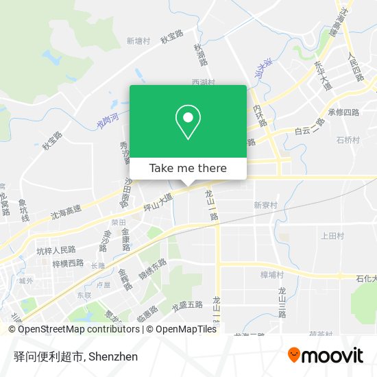 驿问便利超市 map
