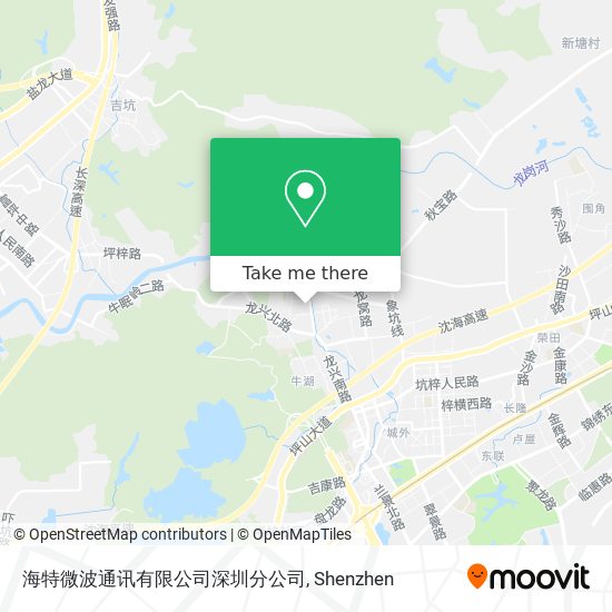 海特微波通讯有限公司深圳分公司 map