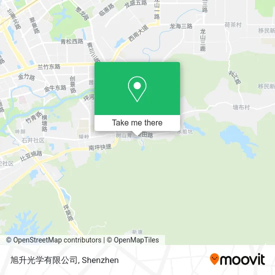 旭升光学有限公司 map