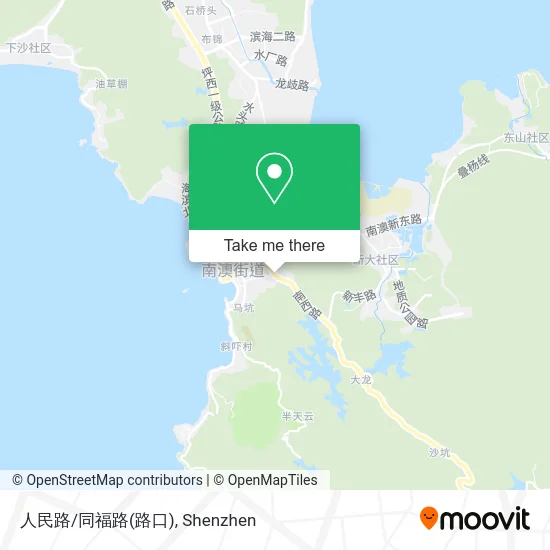 人民路/同福路(路口) map